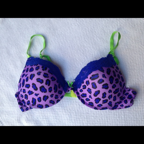 Candie's push up bra leopard print
