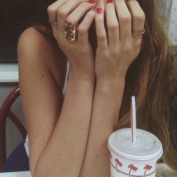 Gold Tribal Ring