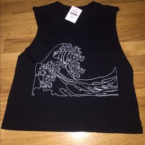 J.Galt USA Wave Muscle Tank
