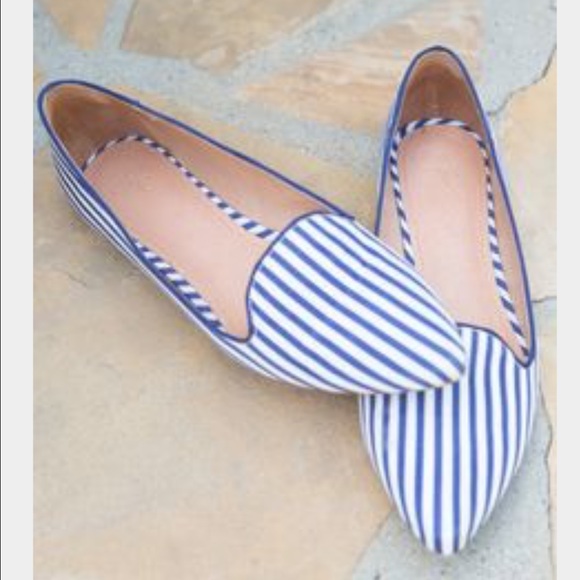 Joie Shoes - Joie striped loafers NWOT