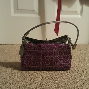 Coach wristlet clutch