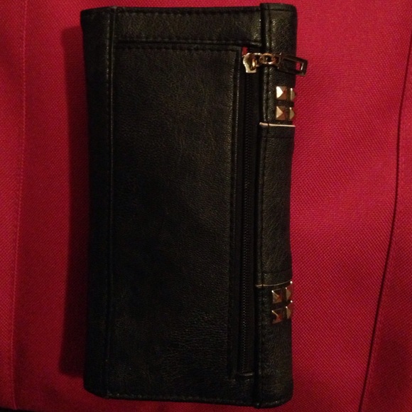 Guess Black Studded Wallet - Picture 3 of 3