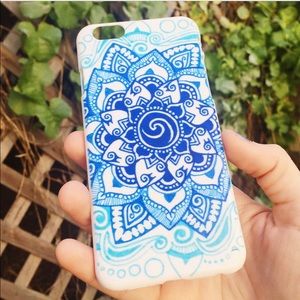 Mandala print iPhone 6 case. Brand new!