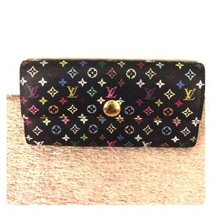 Louis Vuitton multicolored monogram wallet
