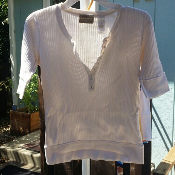 White sweater top