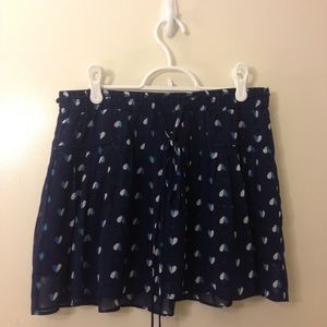 American Eagle Outfitters Hearts Skirt Size Small