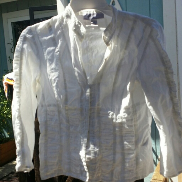 Sexy white blouse - Picture 4 of 4