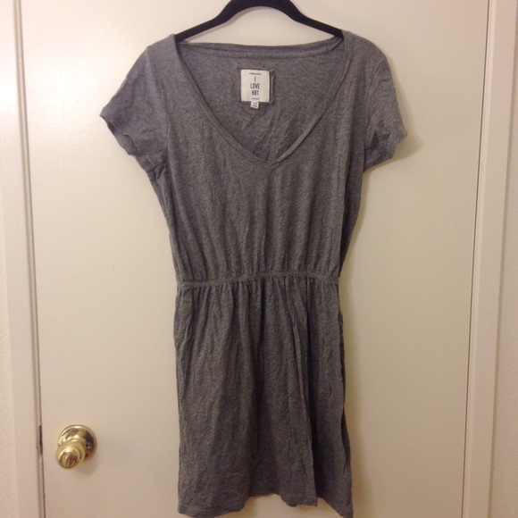 Forever 21 Heather Grey Casual Dress