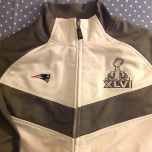 NFL New England Patriots track jacket