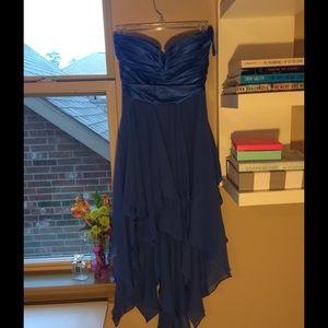 Blue homecoming dress