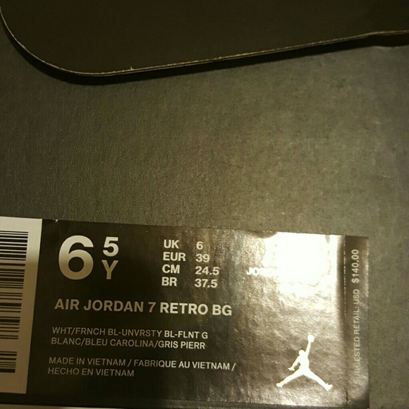 French blue retro 7's - Picture 4 of 4