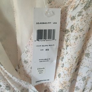 Brand new with tags BCBG xs dress.