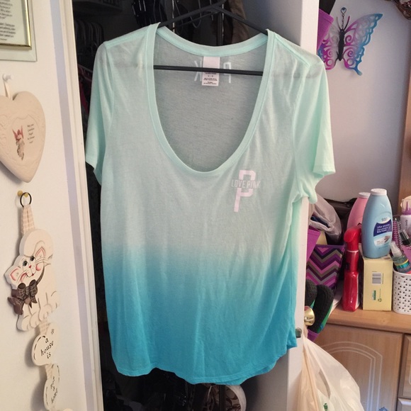***Sold*** Blue Victoria Secret t-shirt
