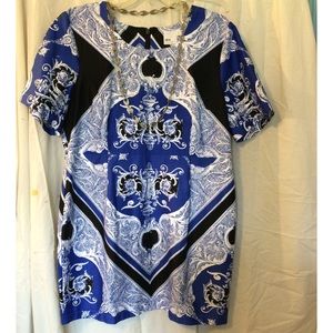 Asos multicolored dress