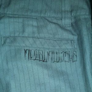 Metal mulisha Mens gray shorts