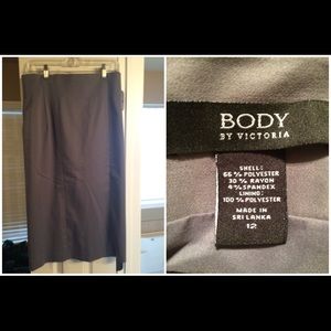 Body By Victoria High Waisted Skirt