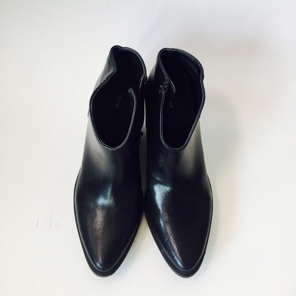 Black Booties, never worn!