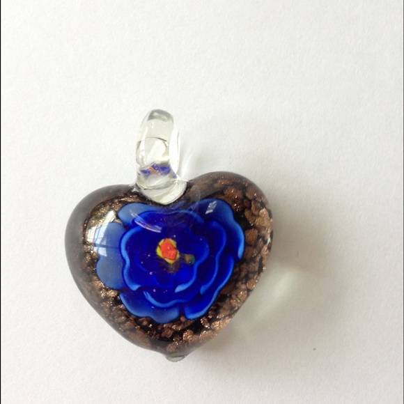 Murano Glass Pendant with necklace