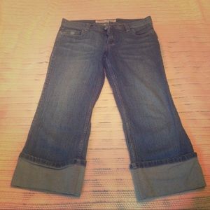 Mossimo Supply Co. Crop Low Rise Jeans