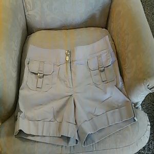 White House Black Market grey shorts