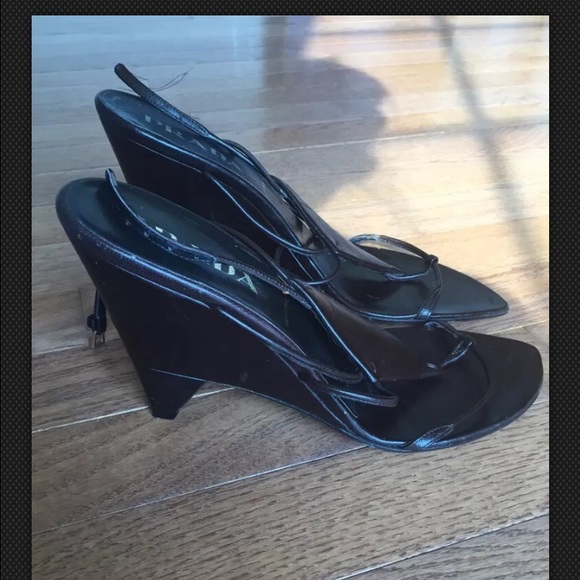 PRADA Sandal --Brown -Authentic Size 40 - Picture 2 of 4