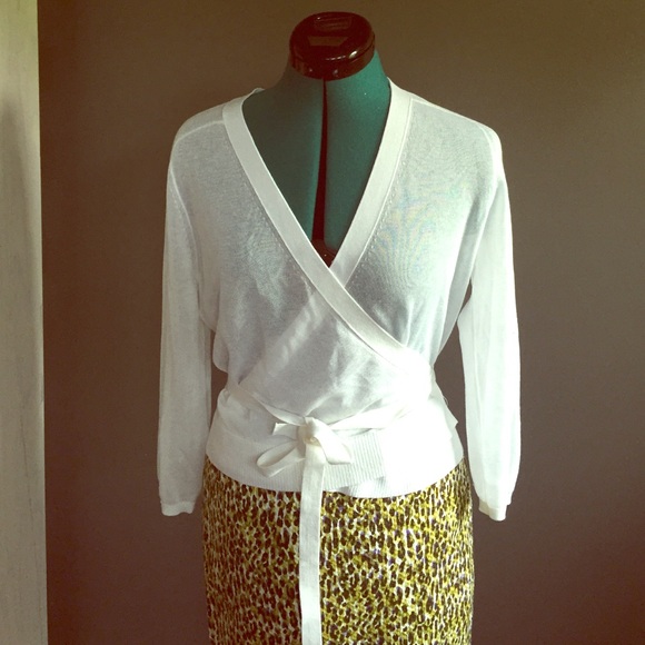 Ann Taylor wrap sweater