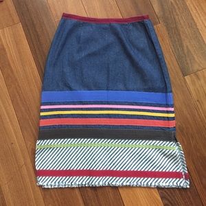Denim skirt by Neesh (anthropologie)