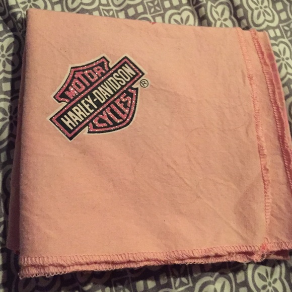 Harley Davidson Do rag pink.