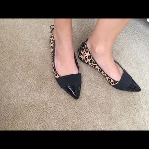 Levity cheetah print flats size 6.5