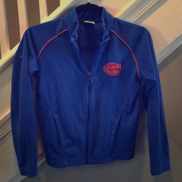 Florida gators zip up fleece sweater