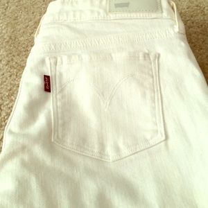 white Levi's