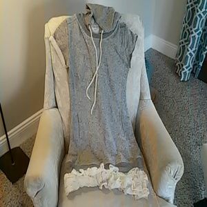 Grey boutique tunic