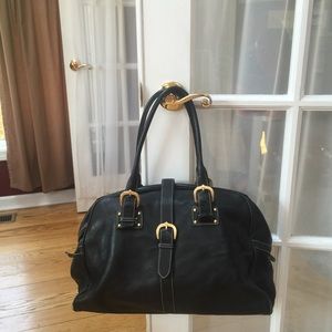 Large leather bag