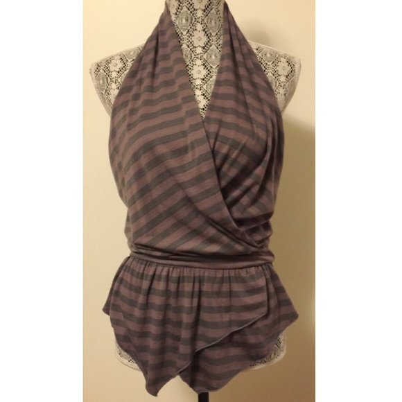 F21 striped halter