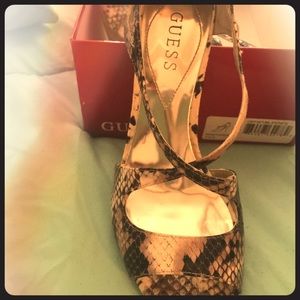 Guess snake heels