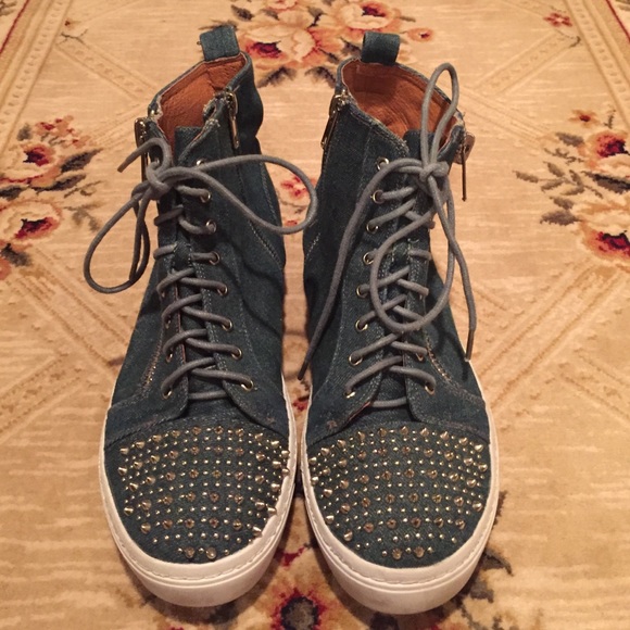 jeffrey campbell denim sneakers