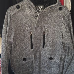 Men's small Grey and black Jacket