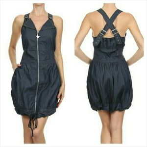 Jean bubble  dress