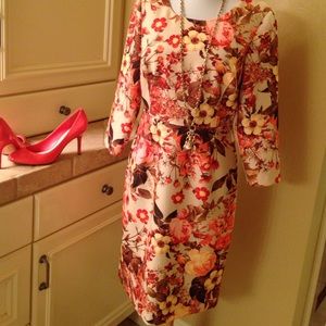 Talbot fall inspired dress.