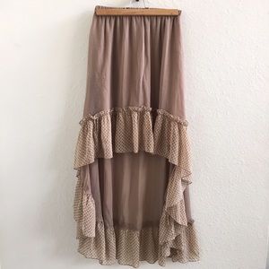 Hi-lo skirt