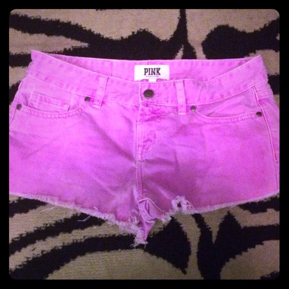 PINK Victoria's Secret Pants - 🎀Victoria's Secret pink denim shorts🎀