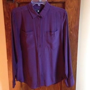PRICE DROPPED Classic Purple Blouse