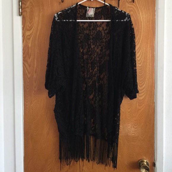 Fringe kimono - Picture 4 of 4