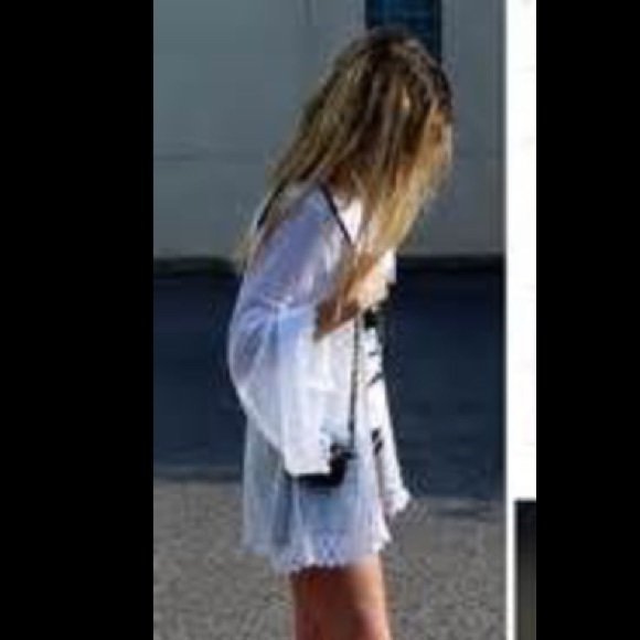 Sexy SCF swim cover up or lace jacket