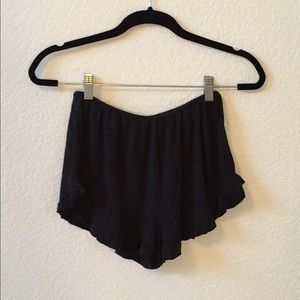 Brandy Melville ruffle shorts