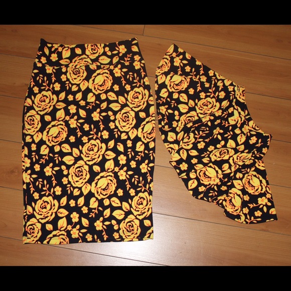 Mommy Pencil Skirt and Baby Skater Skirt Set