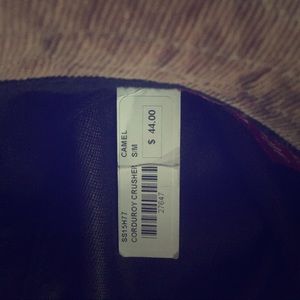 corduroy crusher supreme tan