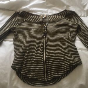 Free people Striped Shirt