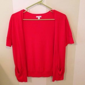 GAP RED CARDIGAN