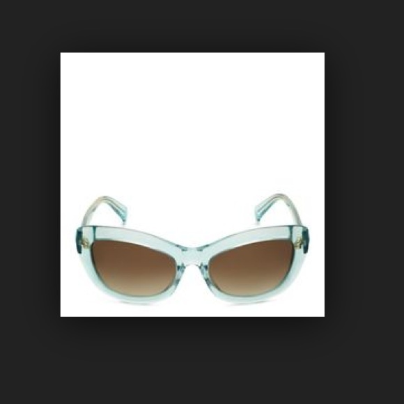 Kate Spade Blue Sunglases with case - Picture 3 of 3